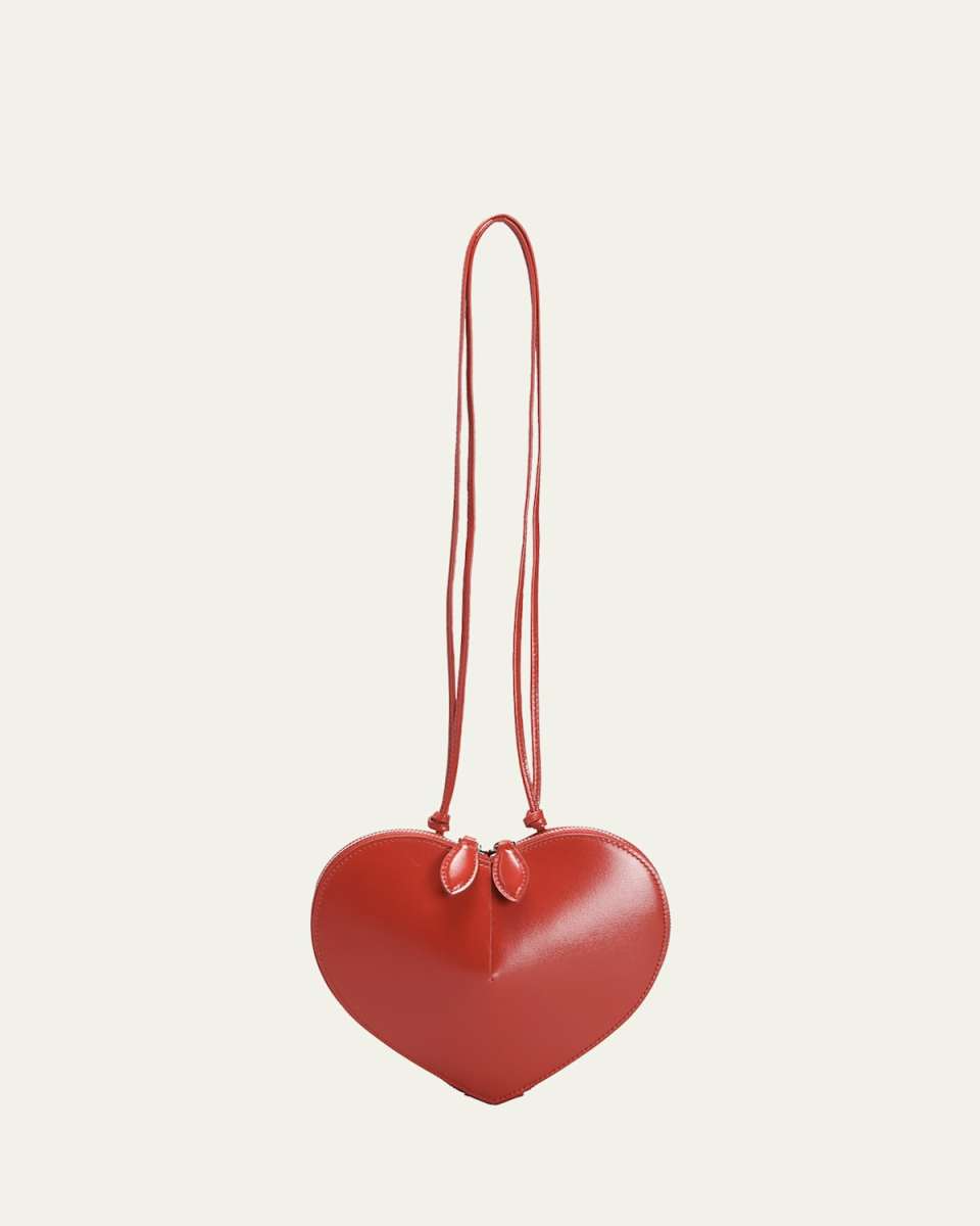 Le Coeur Crossbody Bag in Lux Leather